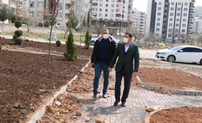 Baydilli: “Yeni parklarla ilçemizi yeşillendiriyoruz”