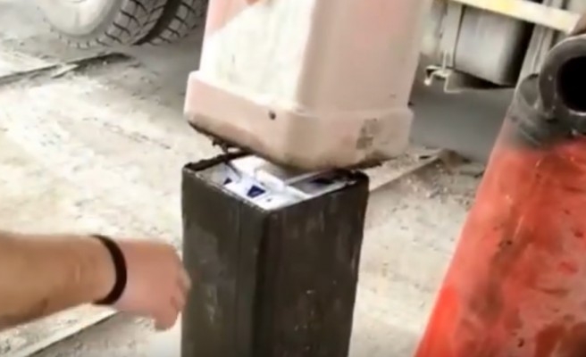 Akçakale'de kaçak sigara operasyonu