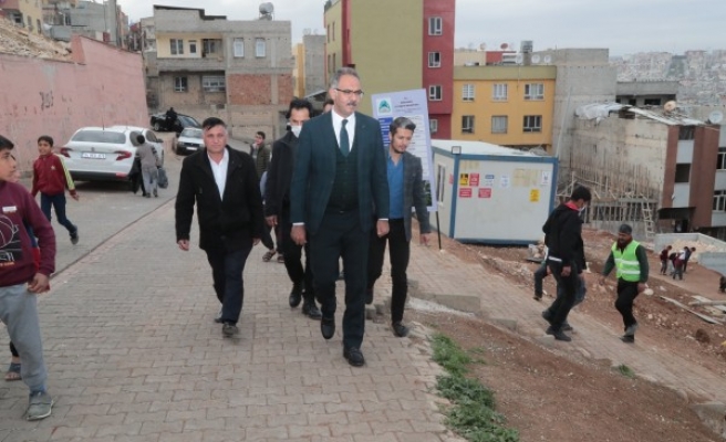 Eyyübiye’de Şelale Park ve Kitap Otağı’nın yapım çalışmaları sürüyor