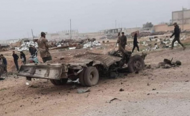 Rasulayn’da bomba yüklü araç infilak etti