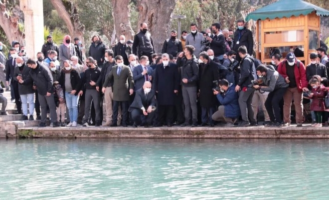 Bakan Karaismailoğlu Balıklıgöl'ü ziyaret etti