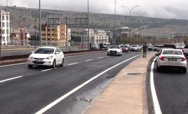 Şanlıurfa'da açılışı yapılan kavşağa 
