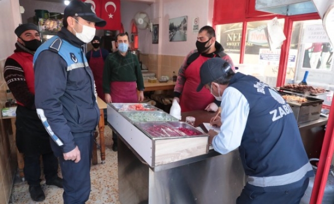 Zabıtadan fiyat tarifesi denetimi