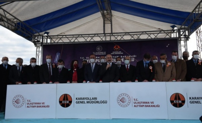 Ceylanpınar-Kızıltepe bağlantı yolunun temeli atıldı (EK)