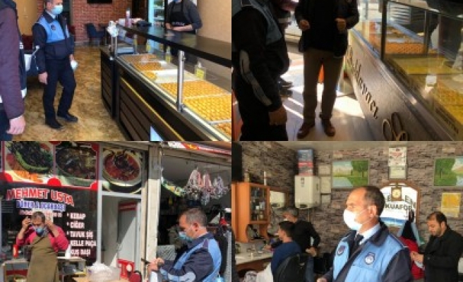 Şanlıurfa'da pandemi denetimi gerçekleştirildi