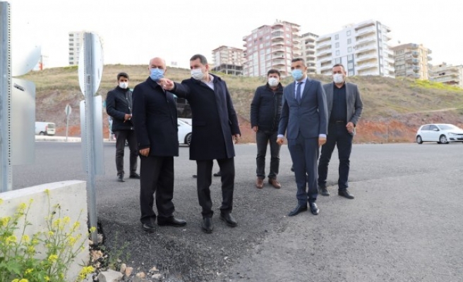 Baydilli, ilçede incelemelerde bulundu