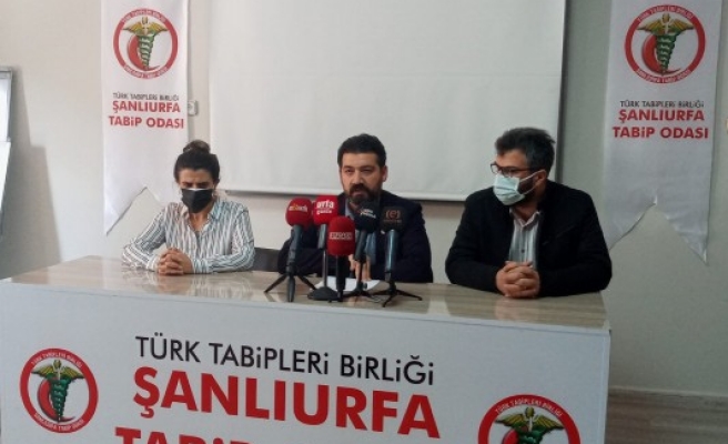 Şanlıurfa Tabip Odasından açıklama
