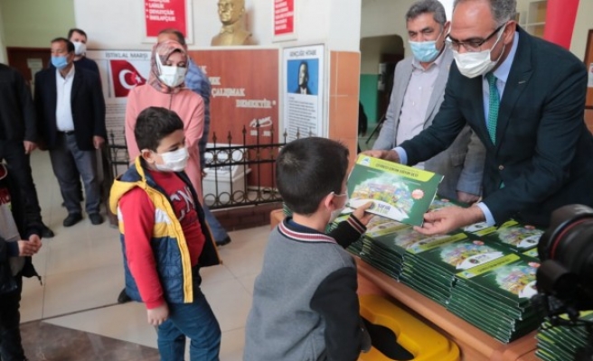 15 bin öğrenciye çevreci çocuk eğitim seti dağıtıldı