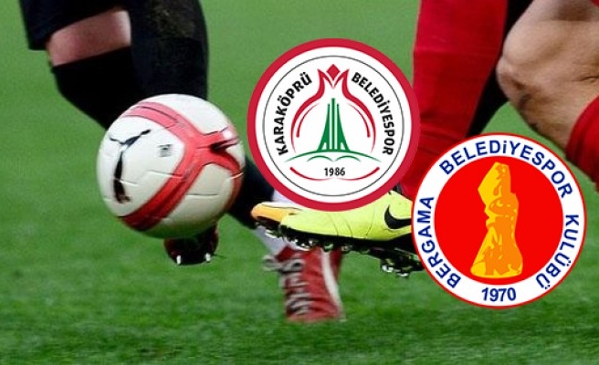 Karaköprü Bergama'dan 1 puanla dönüyor