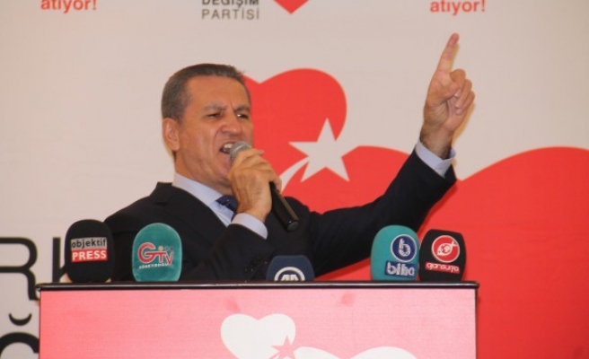 Sarıgül, partisinin Şanlıurfa merkezinin açılışını yaptı