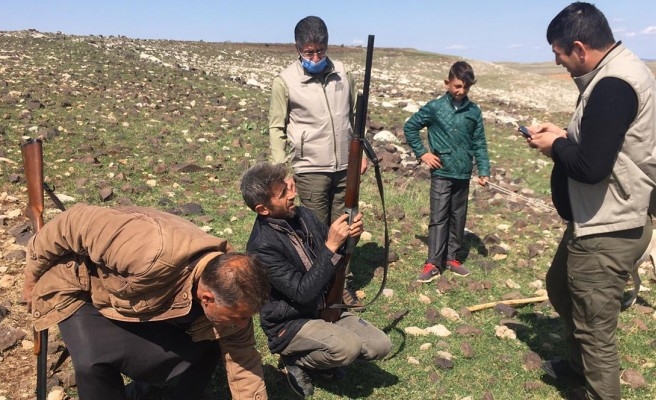 Şanlıurfa'da kaçak avcı yakalandı