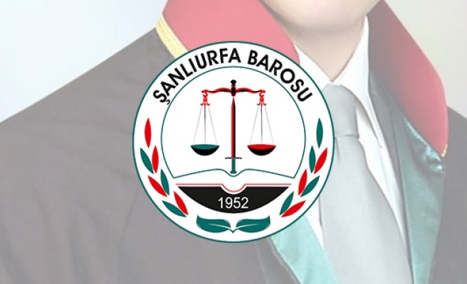 Şanlıurfa Barosu: Öldürülüyoruz