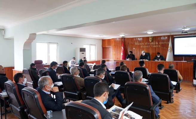 Siverek’te Nisan ayı meclis toplantısı tamamlandı