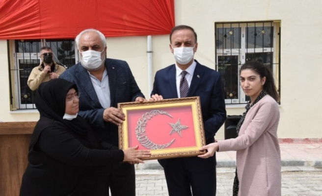 Şehit Altıntaş'ın adı Halfeti’de yaşayacak