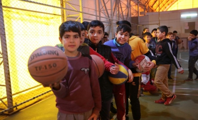 Geleceğin sporcuları Karaköprü’de yetişecek