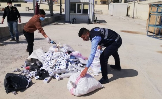 Gümrükte kaçak sigara operasyonu!