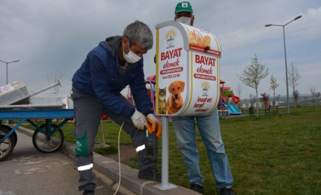 Siverek'te bayat ekmek kutusu uygulaması