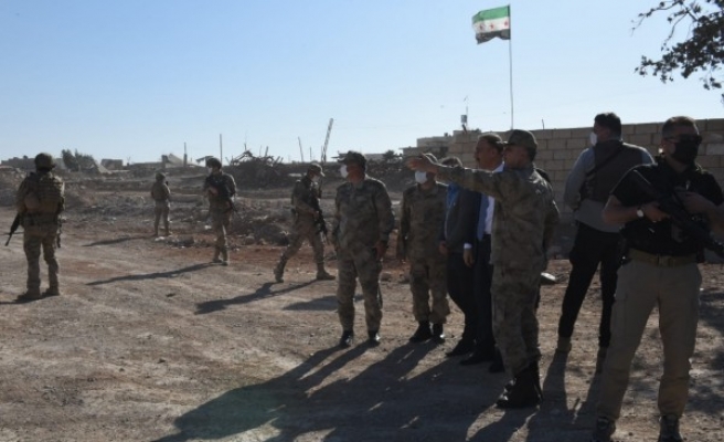 Vali Erin, Resulayn’daki tesisleri denetledi