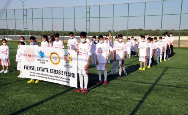 Akçakale'de geleceğin sporcuları yetişiyor