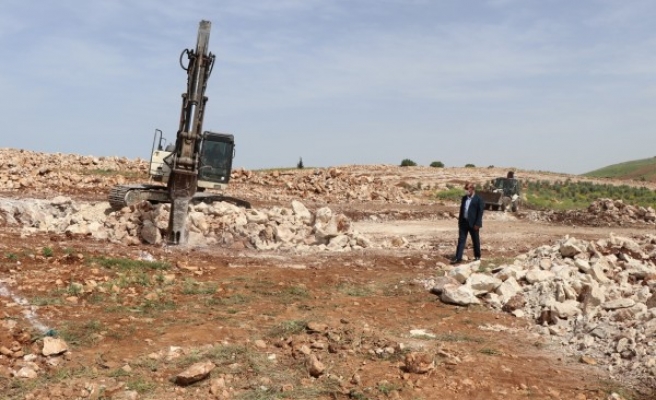 Bozova’da modern mezbahane için çalışma başladı