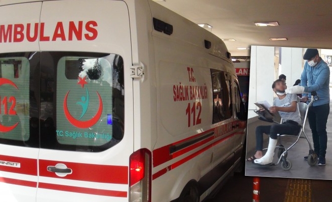 Motosiklet kazası:2 yaralı