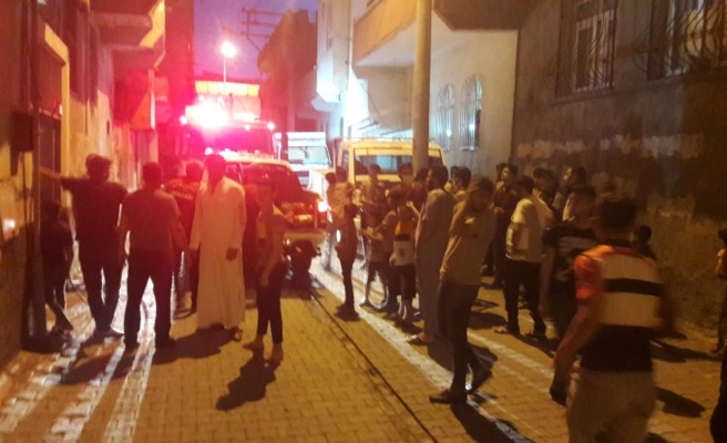 Şanlıurfa'da yangın! Mahalleli sokağa döküldü