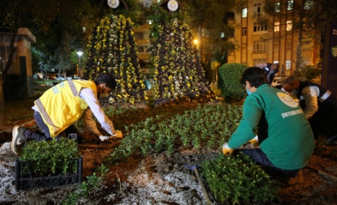 Parklar peyzaj çalışmaları ile güzelleşiyor