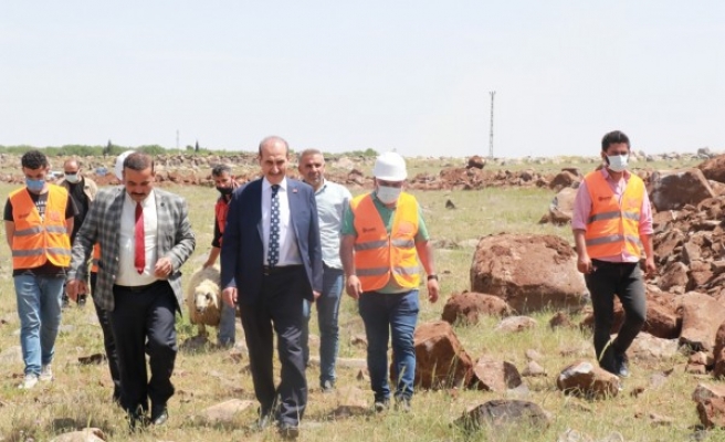 Akçakale’de doğal gaz çalışmaları başladı