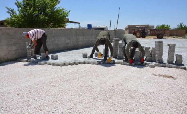 Siverek kırsalında yol yapım atağı