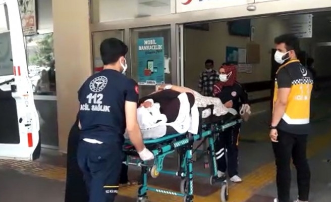 Şanlıufa'da koca şiddeti