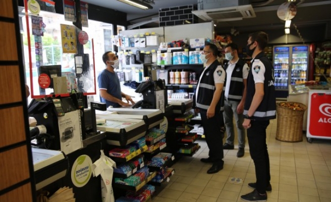 Zabıta zincir marketleri bilgilendirdi