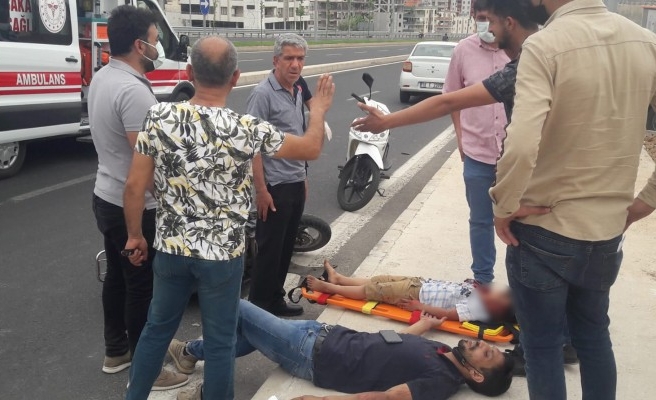 Şanlıurfa’da motosiklet kazası: 2 yaralı
