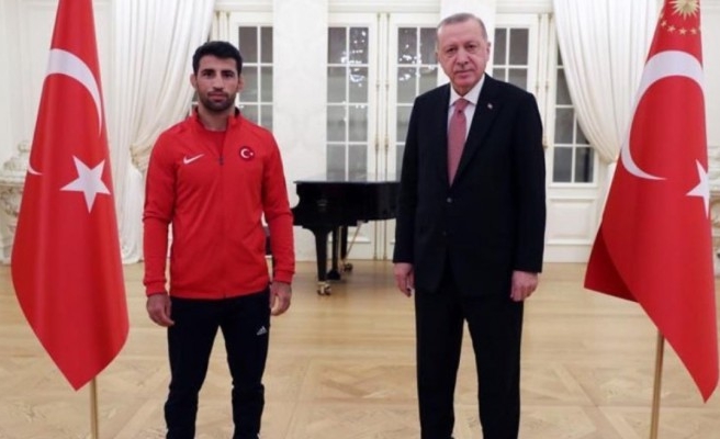 Cumhurbaşkanı, Şanlıurfalı sporcuyu ödüllendirdi