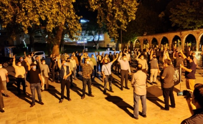 Şanlıurfa’da İsrail protestosu