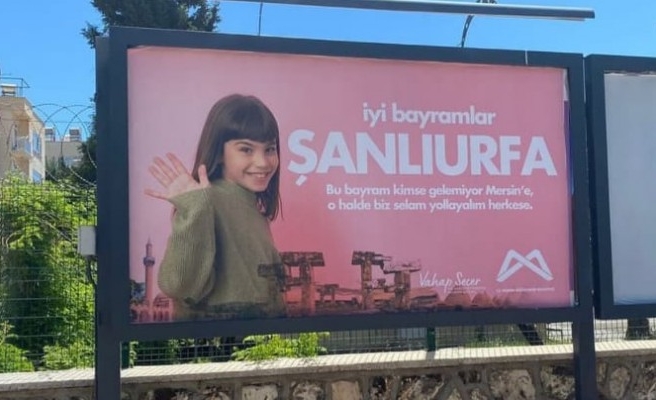 Mersin’den Urfa’ya bayram kutlaması