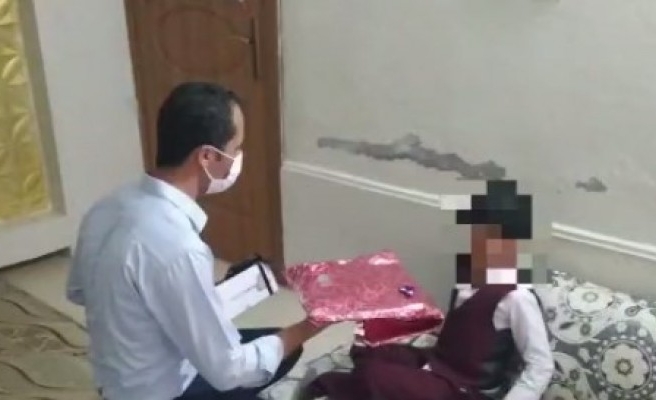 Urfalı aileye çifte bayram yaşattılar