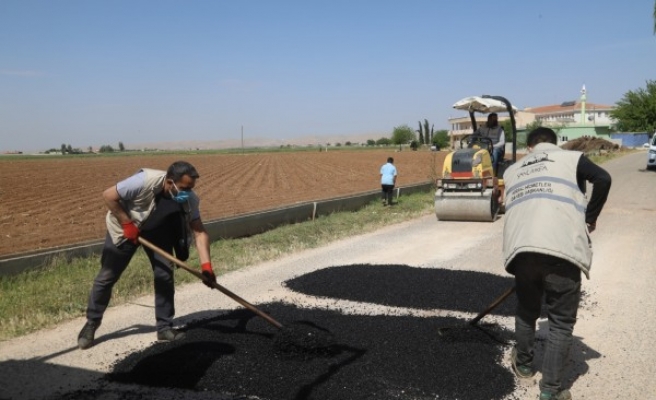 Büyükşehir, çalışmalarını Eyyübiye'de sürdürdü