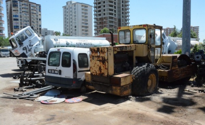 Hurda araçlar MKE’ye devredildi