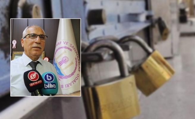 Şanlıurfa'da 1000'in üzerinde esnaf kepenk kapattı