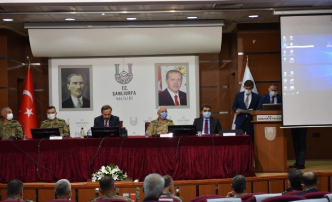 Barış Pınarı Bölgesi Koordinasyon toplantısı yapıldı