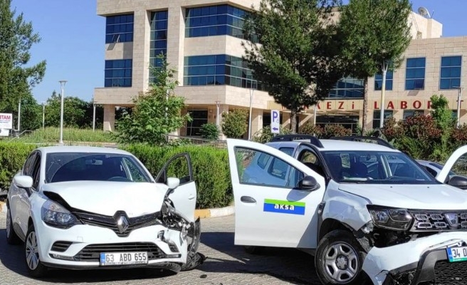 HRÜ içerisinde maddi hasarlı kaza