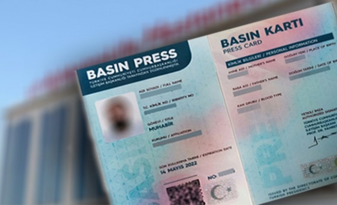 Basın Kartı Yönetmeliği'nde değişiklik yapıldı