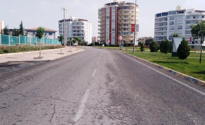 Şanlıurfa'da cadde ve sokaklarda sessizlik