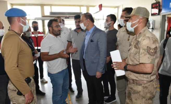 Vali Erin sükûnet çağrısında bulundu