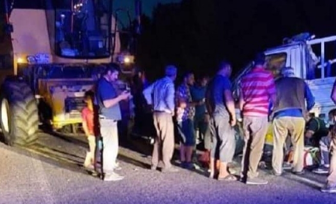 Ceylanpınar'da trafik kazası: 1 ölü