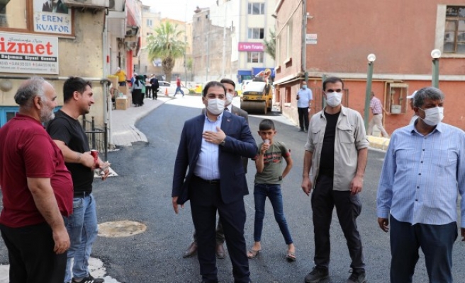 Haliliye’de asfalt atağı