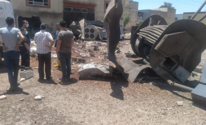 Şanlıurfa'da iş yerinde patlama: 2 yaralı