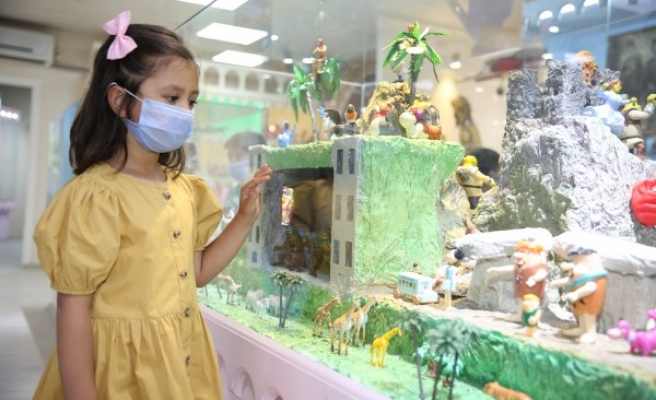 Karaköprü'de minikler müzeyi gezdi