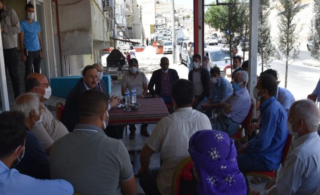 Vali Erin, Halk buluşmalarını sürdürüyor