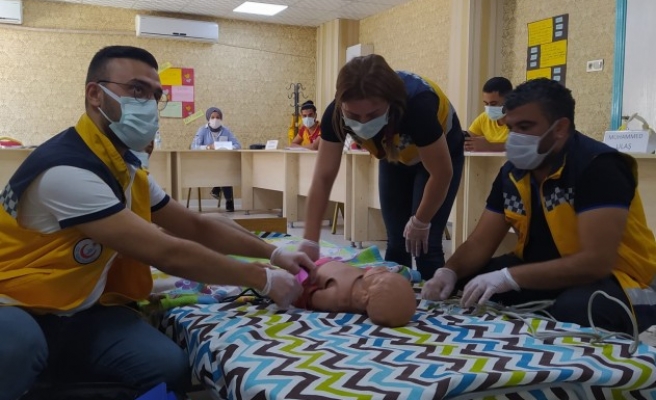 Acil sağlık ekibine eğitim verildi